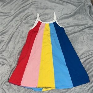 Hanna Andersson Multicolor Striped Dress